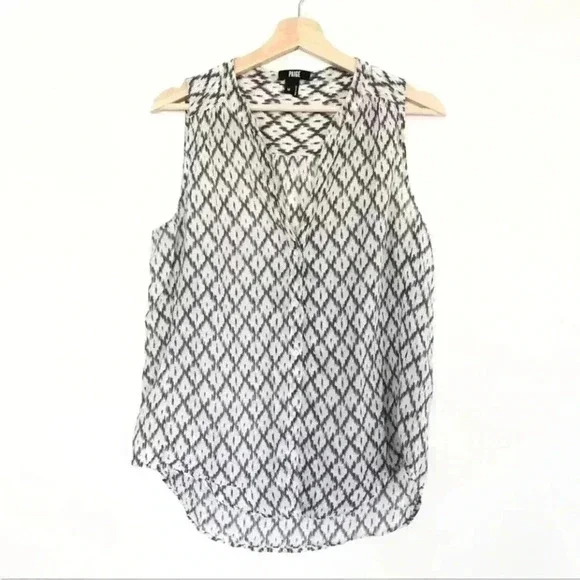 Paige Bonnie Sleeveless Cotton Blouse - Picture 3 of 9